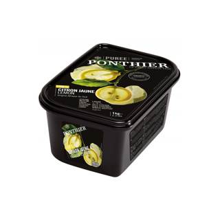 Frozen Puree Yellow Lemon 100% Ponthier 1kg Tub