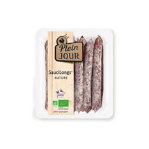 Dry Mini Sausage Pork Saucilongs Organic Plein Jour 90gr | per pack